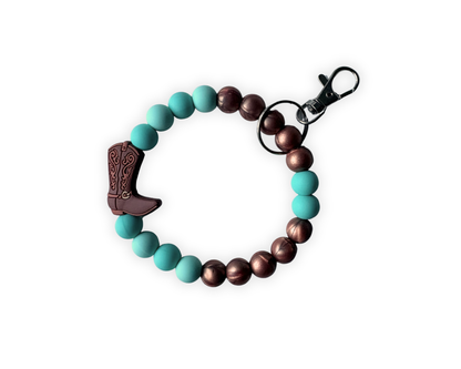 Turquoise Trail Silicone Wristlet